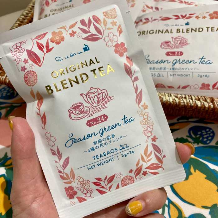 キルフェボンのNo.24 季節の煎茶 ~4種の花のブレンド~