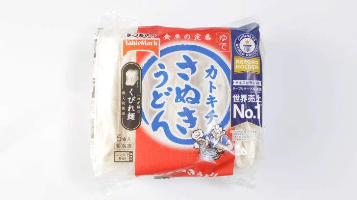 カトキチカレーうどんのさぬきうどん