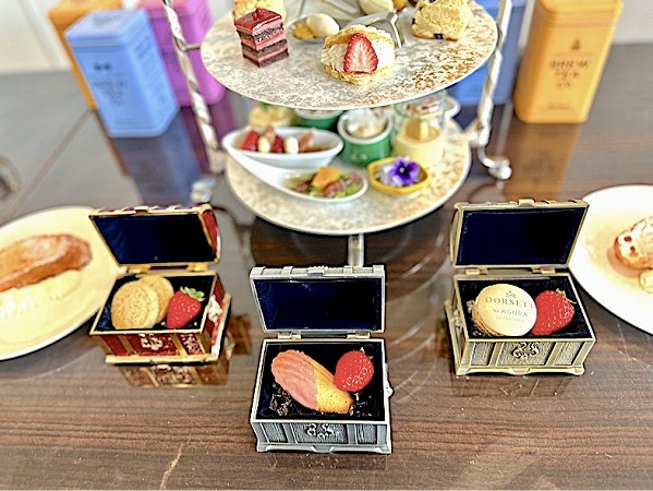 ドーセット バイ アゴーラ 大阪堺のアフタヌーンティーです。