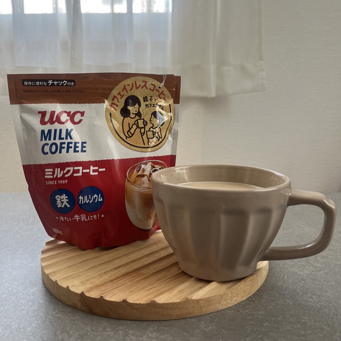 UCC上島珈琲のUCC ミルクコーヒー①