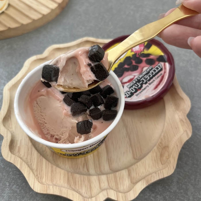 ハーゲンダッツのROCKY CRUNCHY!⑧