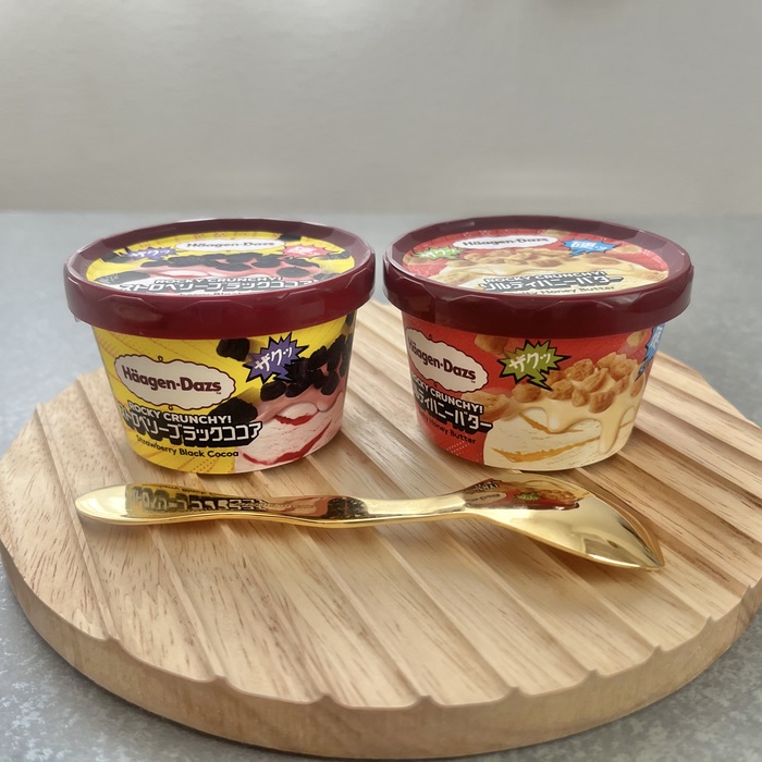 ハーゲンダッツのROCKY CRUNCHY!③