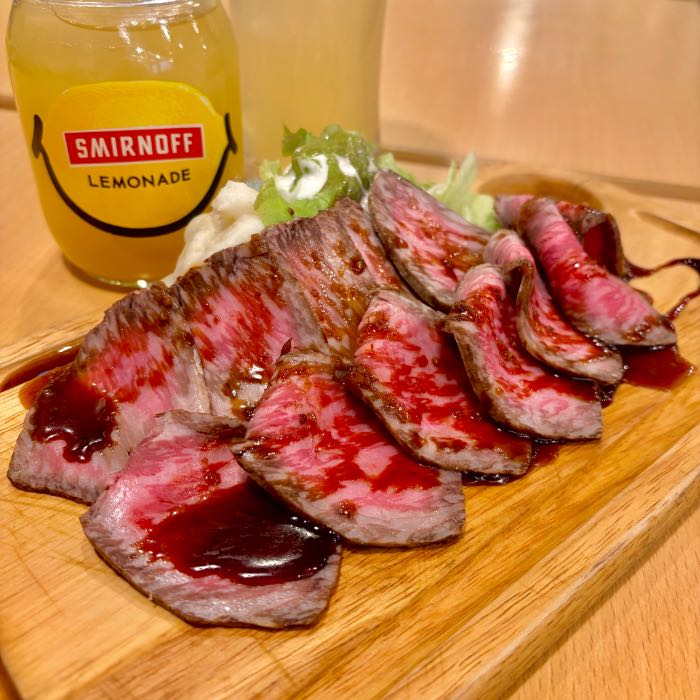 ジョニーの原価酒場のローストビーフ