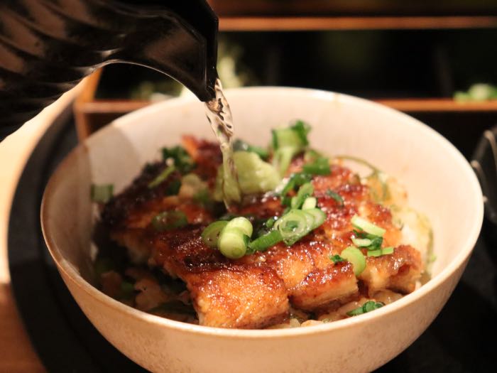 うなぎ四代目菊川赤坂溜池山王店の一本ひつまぶし3