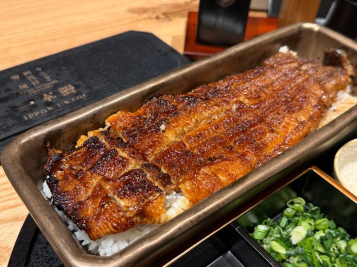 うなぎ四代目菊川赤坂溜池山王店の一本ひつまぶし2