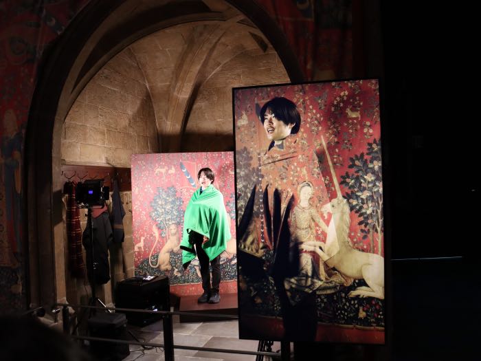 ホグワーツからの招待状の透明マント