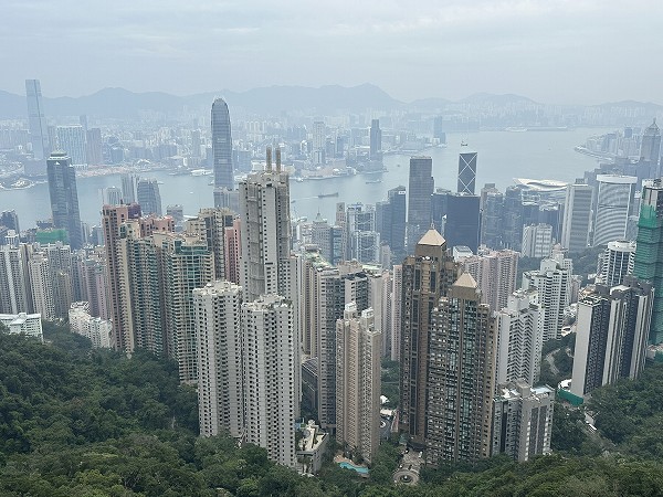 グレーターベイ航空で香港に行きました。