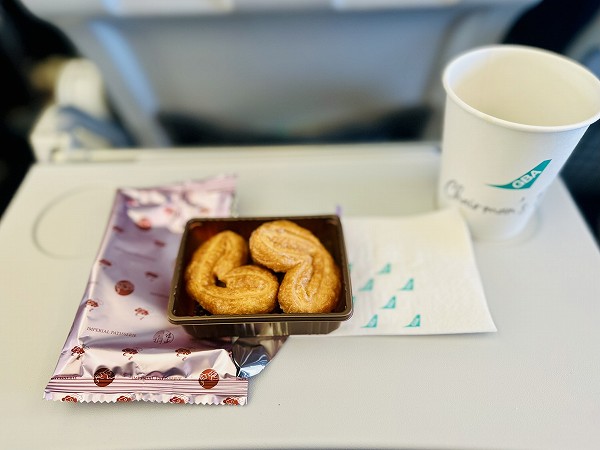 グレーターベイ航空で香港に行きました。