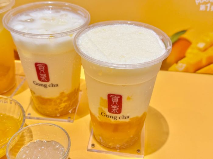 ゴンチャマンゴーミニパールのジェラッティー