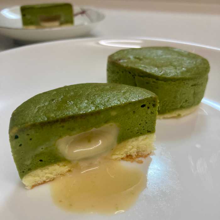 新緑お茶まつりのたこまんふわとろチーズ静岡抹茶