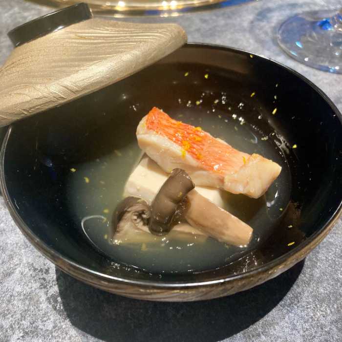 極みコースの海鮮