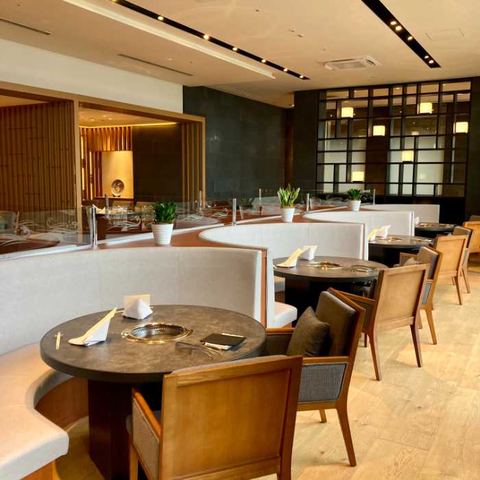 和牛焼肉舵KAJIの内観