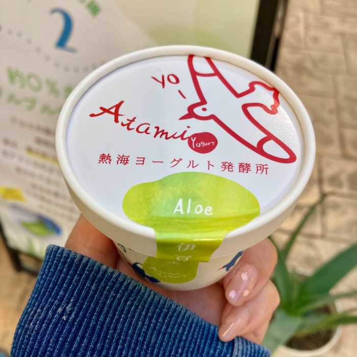 定番の熱海ヨーグルトアロエ