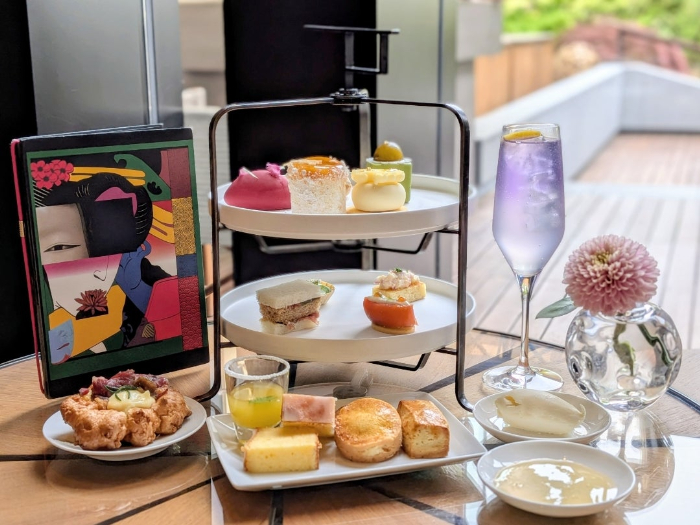 フォーシーズンズホテル京都のアフタヌーンティー①