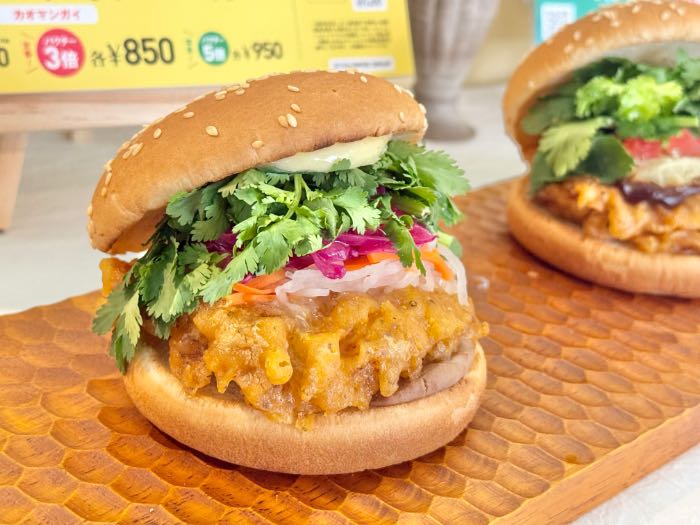 フレッシュネスバーガーのパクチーバインミー