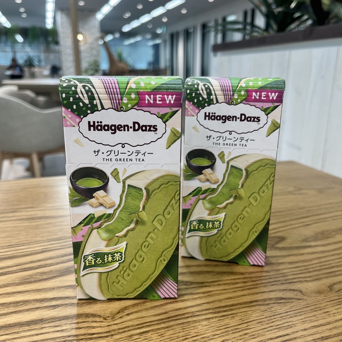 ハーゲンダッツのザグリーンティー①