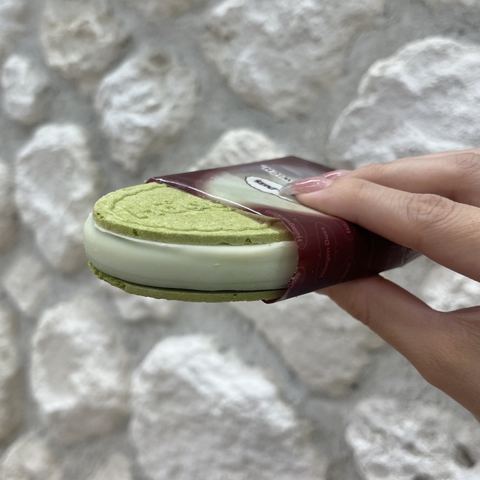 ハーゲンダッツのザグリーンティー⑤