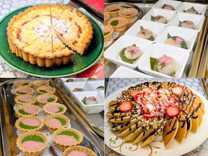 京都新阪急ホテルの｢春のカスタムハーフビュッフェ｣⑯