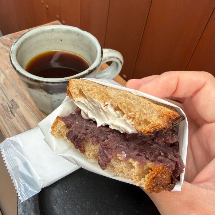 私立珈琲小学校のサンドイッチ1
