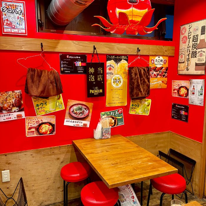 タコとハイボールの内装2