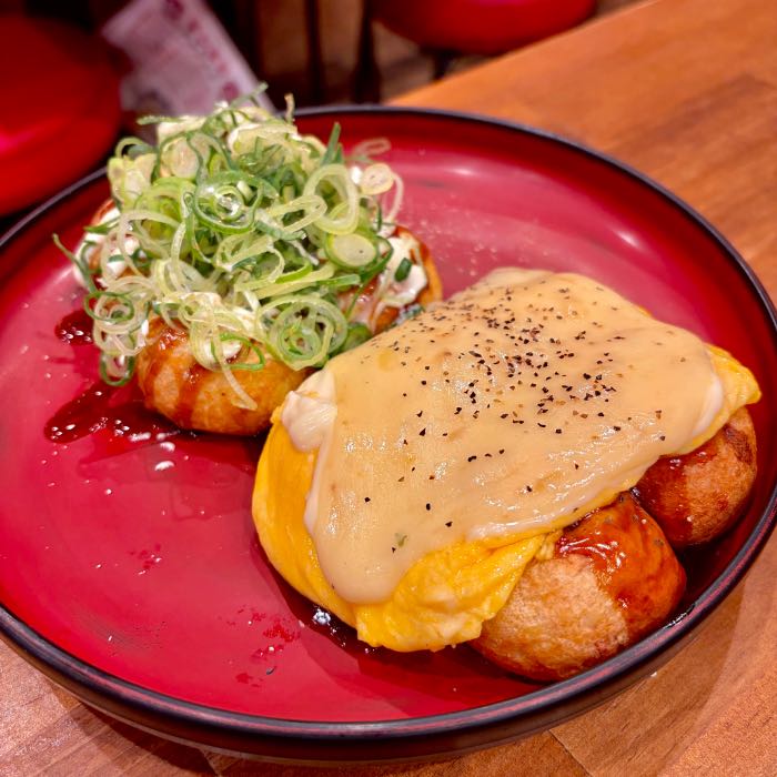 タコとハイボールの２色あいもり