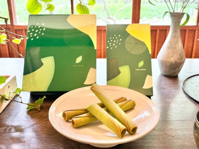 ヨックモック26抹茶のパッケージ