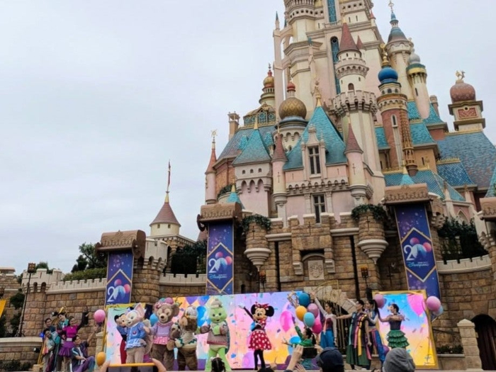 香港ディズニーランドの20周年イベント②