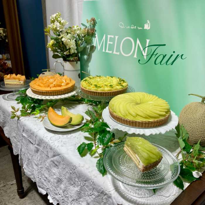 キルフェボンMELONフェアのフォトスポット
