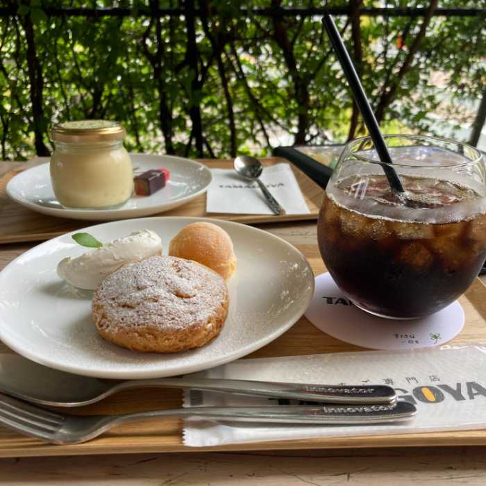 TAMAGOYAの村のコーンプリンと村のコーンスイーツセット