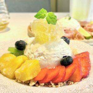 グリークヨーグルトの濃密フルーツ