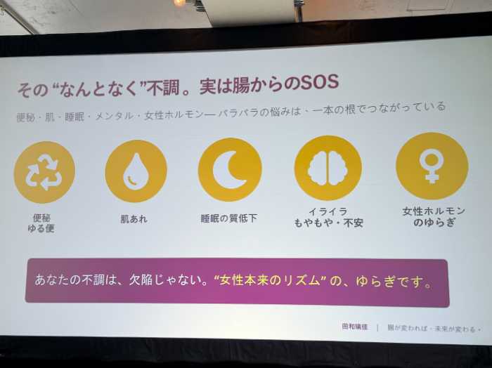 「One & Only マイクロバイオーム ラボ」のセミナー②