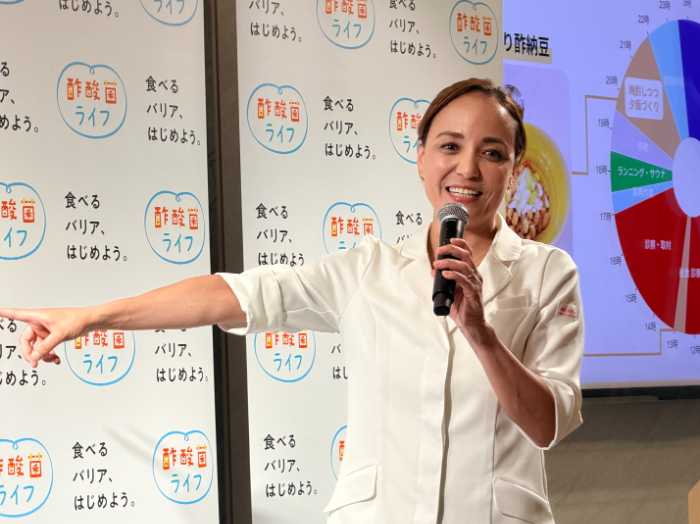 酢酸菌セミナーの石原新菜先生