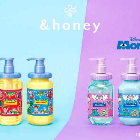&honey×ピクサー限定デザイン登場！夏に嬉しいクールヘアケアを
