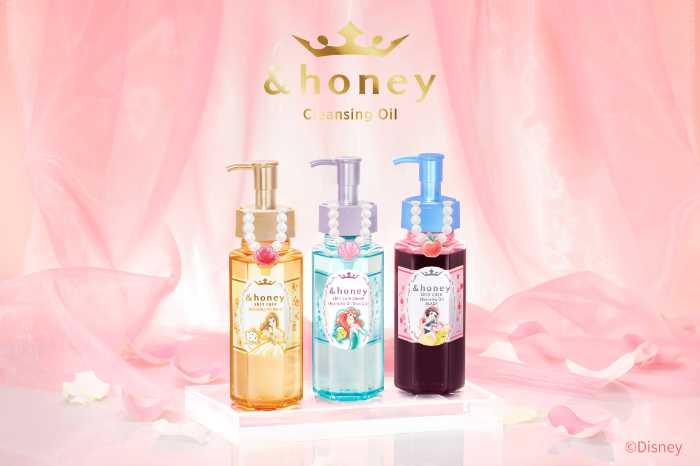 &honey ディズニー限定デザイン　クレンジングバーム5個セット &honeyのディズニープリンセス限定パッケージが発売！肌悩みで選べる