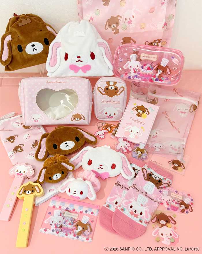 シュガーバニーズ×サンキューマートの限定アイテムが登場♡全品390円で