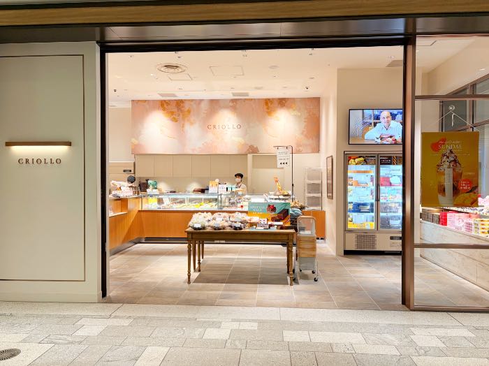 クリオロ店頭