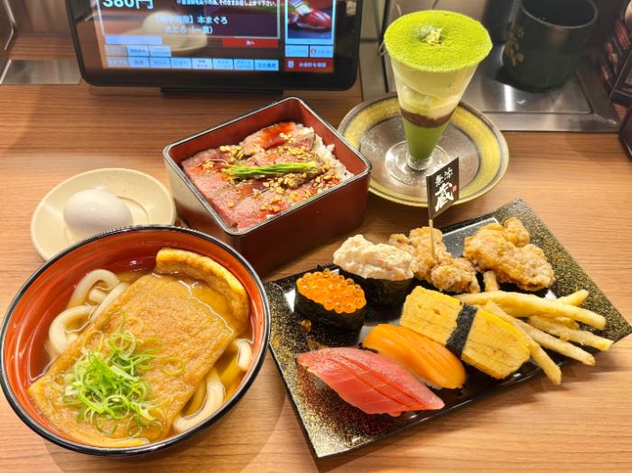 無添蔵新宿店のお子様セットなど