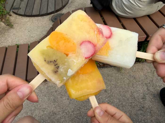 チームラボプラネッツのアイス