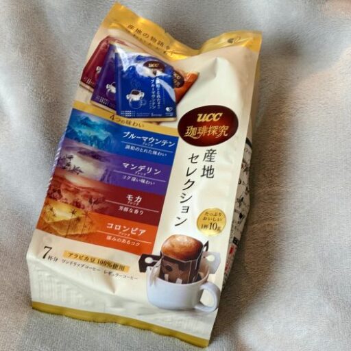 【UCC 珈琲探究】4つの産地を飲み比べ!気分で選べるワンドリップコーヒーで、おうち時間をちょっと贅沢に