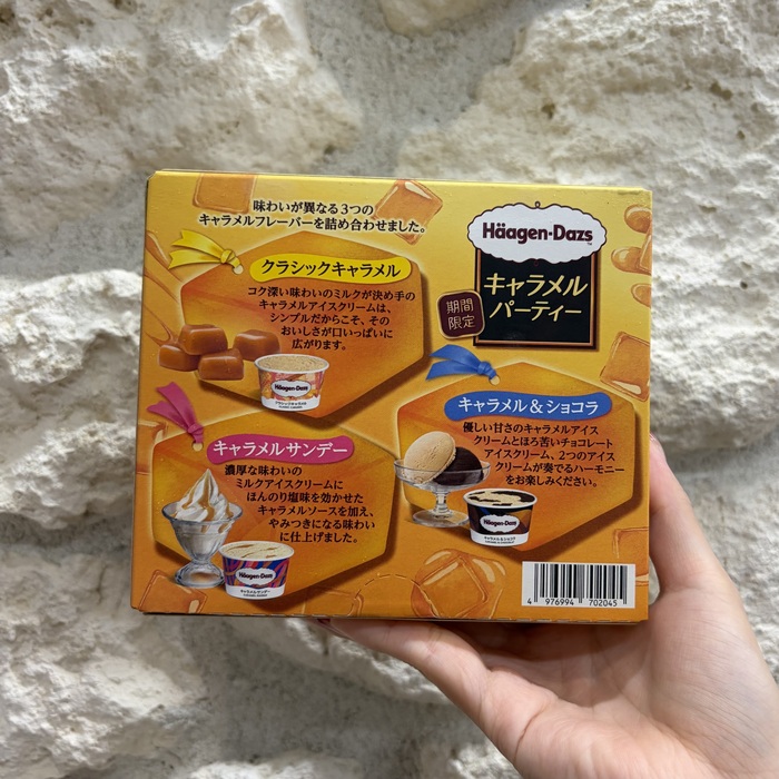 ハーゲンダッツアソートボックスのキャラメルパーティー②