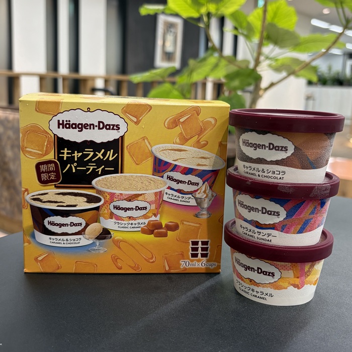 ハーゲンダッツアソートボックスのキャラメルパーティー①