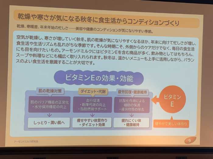 アーモンドミルクセミナーの様子②