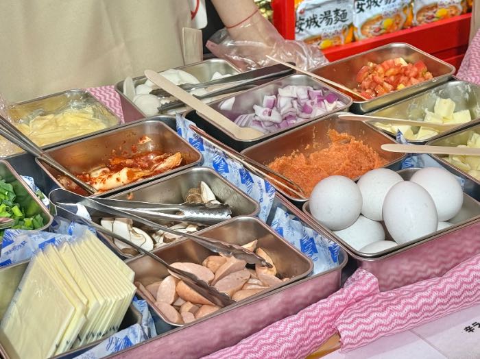 辛ラーメン粉食ポップアップの漢江ラーメン体験2